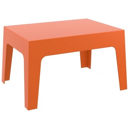 FINE-LINE Box Resin Outdoor Center Table Orange FI2545595